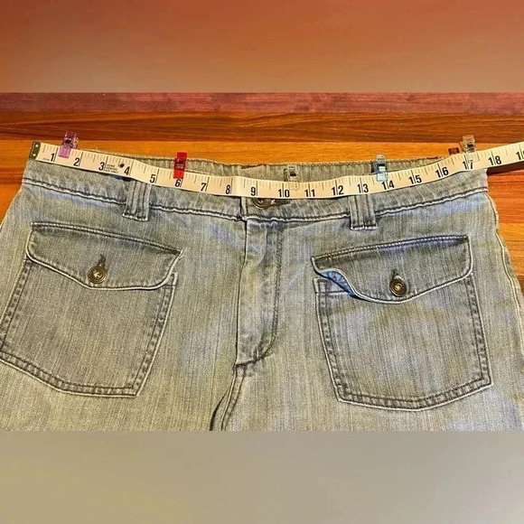 Banana Republic Vintage Wide Leg Jeans, size 12L - Picture 7 of 9